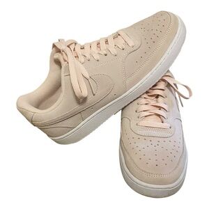 Women's Nike Court Vision Low Suede Pearl Orange Size 8.5 DH0253-800